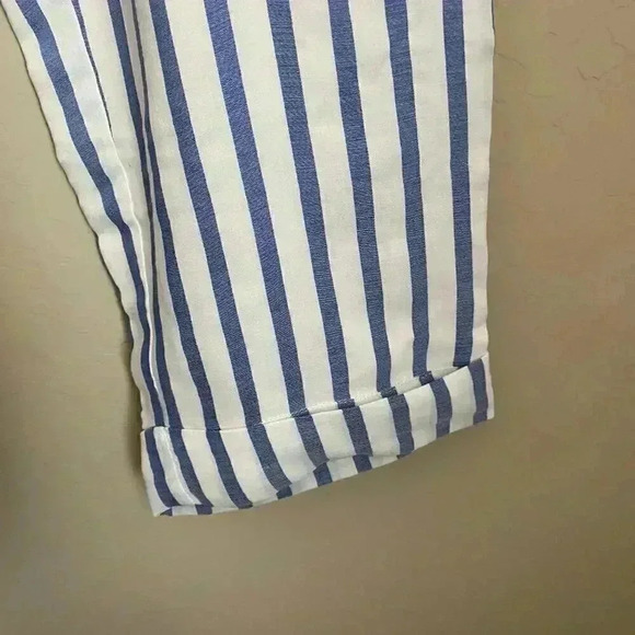 Tularosa Aimee Pant Blue & White Stripe Size XL - Picture 3 of 11